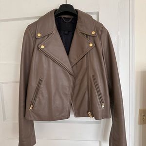 Jcrew Collection Leather Motorcycle jacket